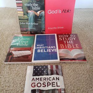 **NEW** Bible/Christian Books/DVD - 6pc bundle